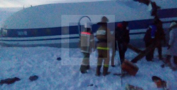 Un avión se estrelló Yakutia y sobrevivieron todos sus pasajeros
