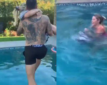 El olvidado video de Wanda Nara con ¿Paredes? en una fiesta del PSG