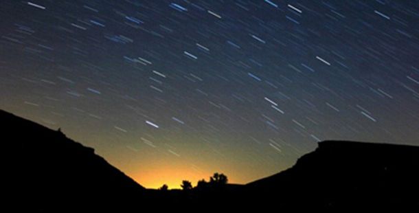 Lluvia de meteoritos