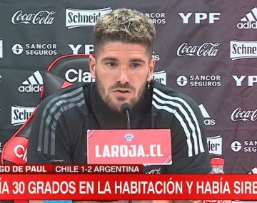 De Paul: Con más de 30 grados