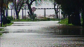La costa de Quilmes es una de las más afectadas La costa de Quilmes es una de las más afectadas