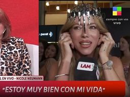 Nicole Neumann cortó abruptamente una nota tras una incómoda pregunta: No me interesa