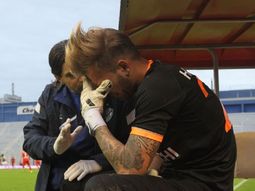 El arquero no tuvo el paso más feliz por el Fortín