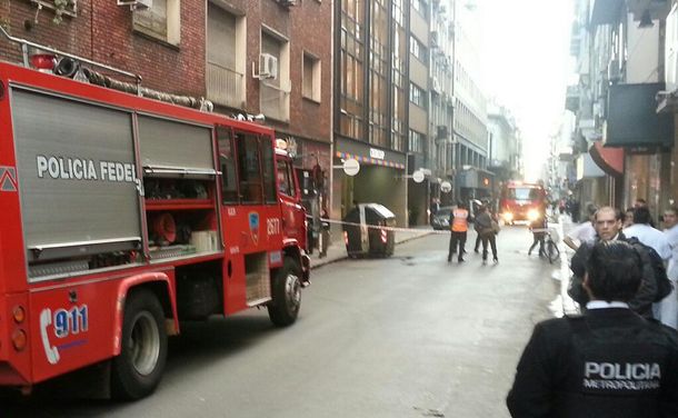 Se incendió un departamento en pleno centro porteño