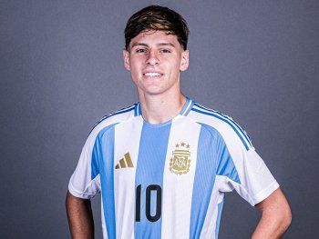 Álvaro Montoro, integrante de la Selección Argentina Sub-20.