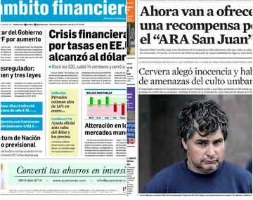 Tapas de diarios del miércoles 7 de febrero de 2018