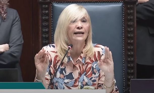 La vicepresidenta Beatriz Argimón adelantó que la ley de financiamiento de partidos políticos será una de las prioridades del Parlamento en 2024.