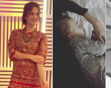 La tierna foto familiar de Paula Chaves