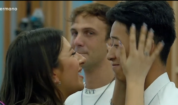 Gran Hermano: los memes del tierno momento entre Martín Ku y su novia tras ganar una casa