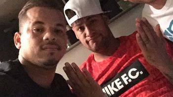 no es por los postres: mira como quedo neymar despues de las paperas