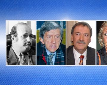 Elías Jassán, Armando Caro Figueroa, Juan Schiaretti y Adelina Dalesio de Viola