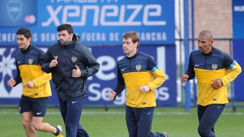 riquelme, gigliotti y el cata, titulares en boca en san luis riquelme, gigliotti y el cata, titulares en boca en san luis