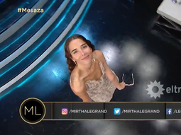 Juana Viale con un profundo escote y una cámara que la dejó al semidesnudo