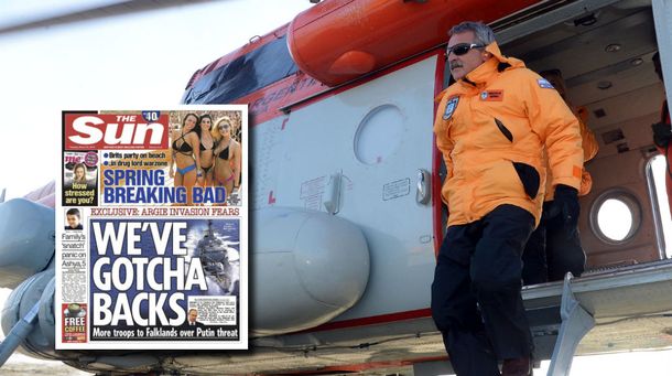 El ministro Rossi calificó como una locura lo publicado en Londres sobre Malvinas