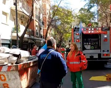 Los vecinos se autoevacuaron en la terraza del lugar