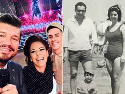 Emotiva sorpresa de Iliana a Tinelli: mostró fotos de los padres del conductor Emotiva sorpresa de Iliana a Tinelli: mostró fotos de los padres del conductor