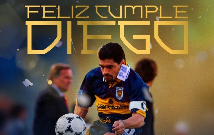 Vos ya sos eterno: el conmovedor homenaje de Boca a Maradona el día de su cumpleaños Vos ya sos eterno: el conmovedor homenaje de Boca a Maradona el día de su cumpleaños
