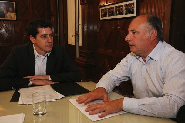 A días de los comicios en Córdoba, De Pedro recibió a Accastello en la Rosada