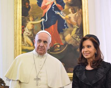 ¿Cuál fue el regalo privado que le envió el Papa a Cristina?