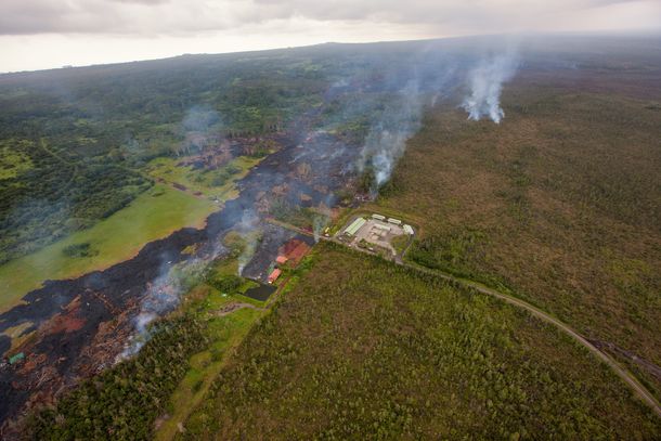 Las fotos de la erupción del volcán Kilauea en Hawaii