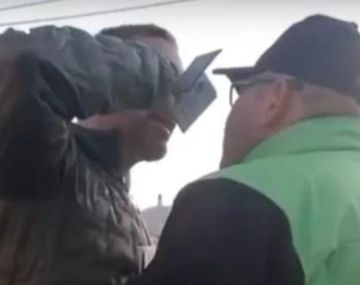 Video: un funcionario judicial se negó a hacer un test de alcoholemia e increpó a un agente