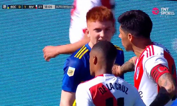 Tras el cruce en el Superclásico, ¿De La Cruz se burló de Barco en las redes?