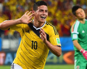 James Rodríguez le gana la pulseada a Messi como el mejor del Mundial