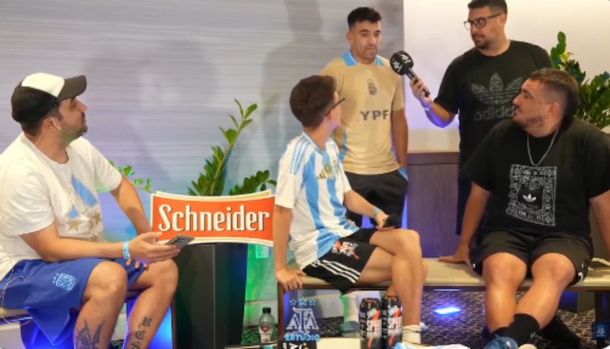 El vaticinio del Huevo Acuña sobre Lautaro Martínez antes de la final de la Copa América 2024