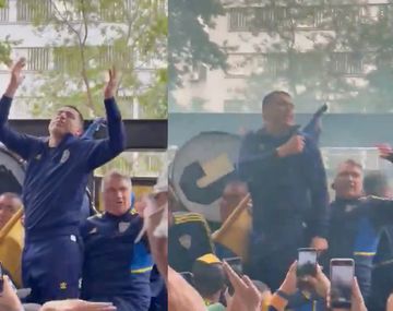 Histórico: así marchó Riquelme junto a los hinchas de Boca
