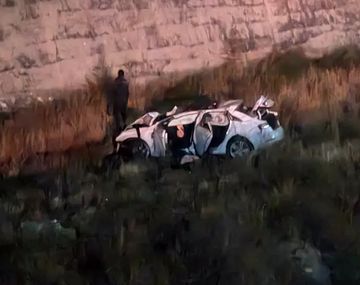 La víctima cayó con su vehículo a un canal aluvional en Godoy Cruz.