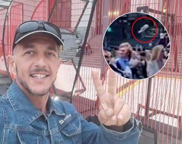 Condenaron al hombre que le tiró un botellazo a Javier Milei: qué pena recibió