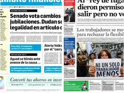 Tapas de diarios del jueves 30 de noviembre de 2017