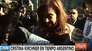 video: cristina visito la redaccion atacada de tiempo argentino video: cristina visito la redaccion atacada de tiempo argentino