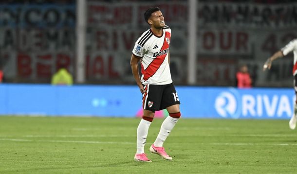 Se confirmó la lesión de Fausto Vera en River y se pierde los clásicos ante Racing y Boca