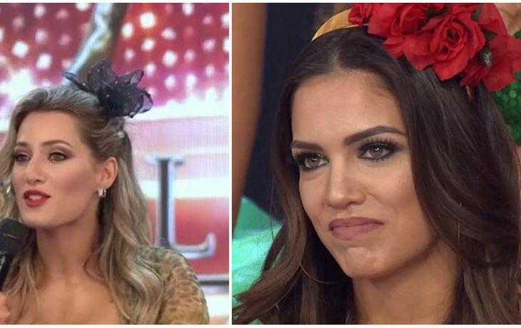 Mica Viciconte llegó al Bailando para bailar la salsa de tresy se peleó con todos.