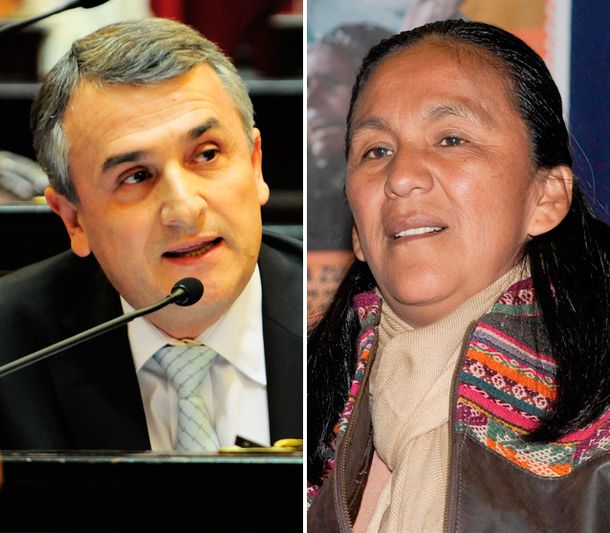 Morales denunció agresiones de militantes de Tupac Amaru