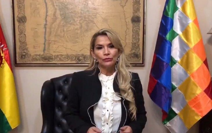 Jeanine &Aacute;&ntilde;ez, presidenta de facto de Bolivia