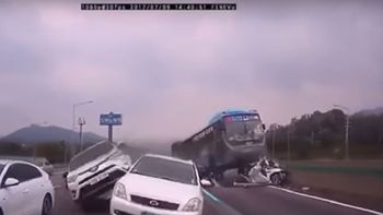 Un choque de película en Corea del Sur Un choque de película en Corea del Sur