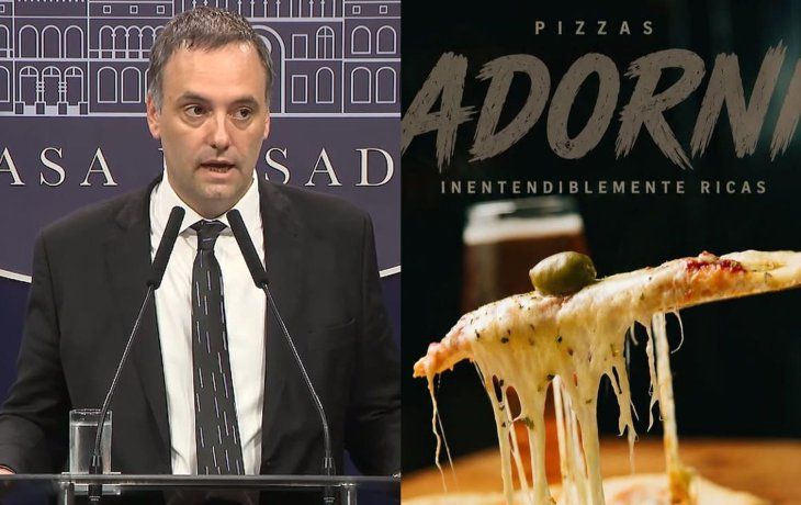 Reconocido bar de Pacheco lanzó las Pizzas Adorni y estallaron las redes con desopilantes mensajes