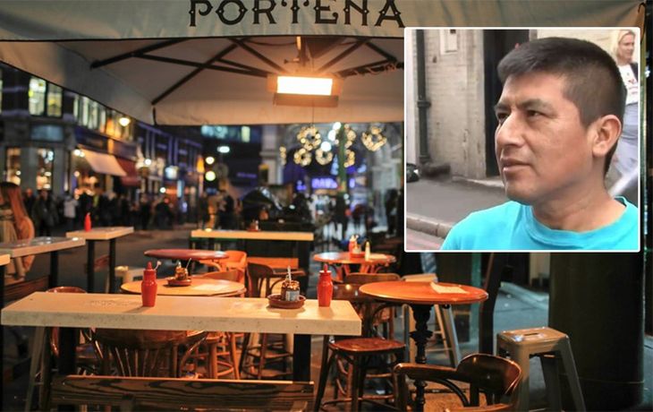 El empleado de un restó argentino en Londres que salvó a 5 personas