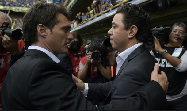 Los técnicos, mano a mano: ¿cómo está el historial entre Guillermo y Gallardo en Superclásicos?