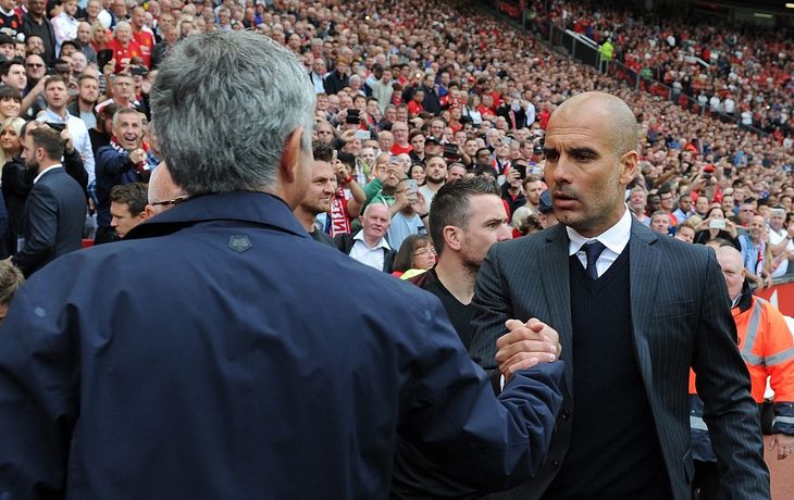 Pep vs. Mou: Los números de una rivalidad cordial entre los técnicos