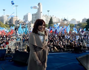 CFK: Desde el lugar donde esté