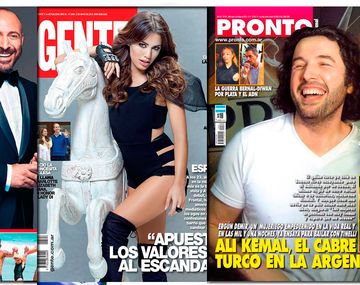 Mirá las tapas de revistas de esta semana