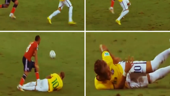 mira la patada que dejo a neymar afuera del mundial mira la patada que dejo a neymar afuera del mundial