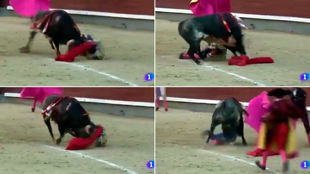 La terrible corneada que sufrió un torero en Madrid