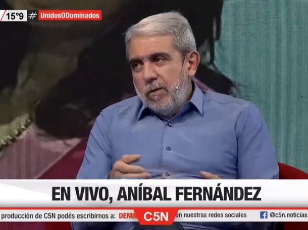 Aníbal Fernández: No nos despeguemos de la gestión, nos metimos todos en esto