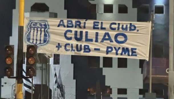 Bronca en Talleres: carteles contra Andrés Fassi y protesta autoconvocada en Córdoba