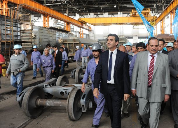 Hay una decisión de invertir en la industria ferroviaria