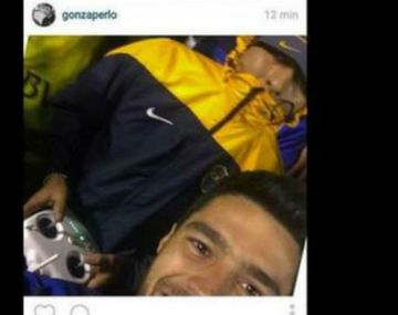 Habló el autor de la selfie del dron de la B: Es parte del folklore